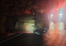 Carro sai da pista e polícia encontra 130 kg de maconha no Extremo-Oeste