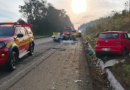 Casal morre em grave acidente entre carros de passeio na BR-470