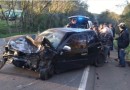 Colisão com cinco veículos deixa feridos na BR-282