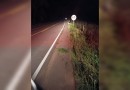 Condutor de motocicleta sai ferido em tombamento em Iporã do Oeste