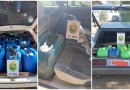 PM apreende mais de 800 litros de diesel descaminhados oriundos da Argentina e mais três veículos