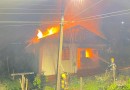 Incêndio destrói casa; ninguém ficou ferido