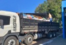 Primeiros caminhões com doações saem de São Miguel do Oeste rumo ao RS