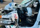 Colisão frontal entre carro e caminhão deixa um morto na PR-281