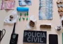 Suspeito de homicídio e dois homens suspeitos por tráfico de drogas são presos em Bom Retiro