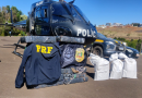 Ação conjunta apreende 252 kg de maconha e prende cinco pessoas