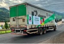 Chapecó envia novo comboio com mais de 20 caminhões de donativos ao RS