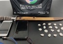 Quatro pessoas são presas pela Polícia Militar de posse de cocaína