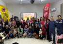 Educadores da rede municipal de Maravilha participam de capacitação com bombeiros e membros do SAMU