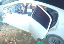 Idoso morre em colisão entre carro e caminhão