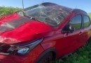 Capotamento é registrado na PR 473 em Dois Vizinhos