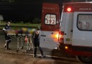 Homem sofre queda de bicicleta e é socorrido