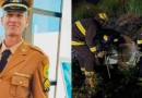 Bombeiro morre ao perder controle de carro em rodovia de SC