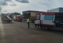Condutor de motocicleta fica ferido em acidente entre moto e carro
