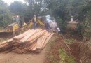 Secretaria de Obras trabalha na melhoria e manutenção de pontes no interior