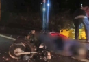 Colisão fatal entre motociclistas deixa um morto e um ferido grave