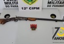 Polícia Militar apreende arma de fogo e prende suspeito em operação na PRT 459