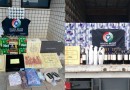 Diversos produtos descaminhados são apreendidos pela Polícia Militar