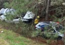 Mulher morre em grave acidente com carro de luxo na BR-282