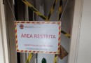 Bombeiros combatem incêndio em residência mista