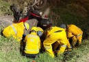 Motociclista fica gravemente ferido após saída de pista na BR-163
