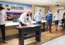 Trevisan assina Ordem de Serviço para asfaltamento à linha Fátima