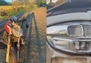 Motociclista fica gravemente ferido após colidir contra traseira de caminhonete na SC-283