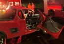 Condutor fica gravemente ferido em acidente na SC-157