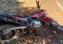 Colisão entre motos na SC492 em Tigrinhos deixa condutor gravemente ferido
