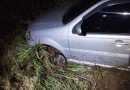 Saída de pista envolvendo um veículo de passeio é registrado na BR-280