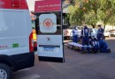 Mulher vai parar no hospital após atropelamento no centro