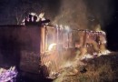 Cadáver carbonizado é encontrado num incêndio residencial