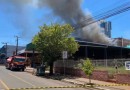 Bombeiros utilizaram cerca de 200 mil litros de água em incêndio de supermercado