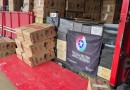 Polícia Militar apreende caminhão carregado com cigarros paraguaios e vinhos argentinos