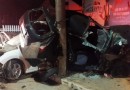 Carros viram amontoado de sucata e vítimas escapam por milagre de acidente em SC