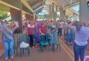 Inúmeras mulheres participaram de atividade com o Ônibus Lilás, alusiva a Semana Nacional da Justiça Pela Paz em Casa