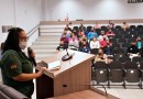 Professora e alunas da Escola Santa Rita apresentam na Câmara resultados do projeto "O nosso lixo de cada dia"