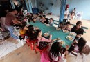 Casal de pastores realizam trabalho social com crianças carentes na Linha Jacob Maran