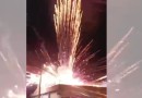 Fogos de artifício atingem público durante abertura de Natal em cidade do norte do RS