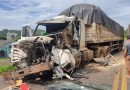 Grave acidente interdita BR-163 entre Santa Lúcia e Capitão