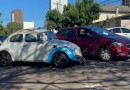 Colisão entre Ônix e Fusca é registrada no Bairro Alvorada