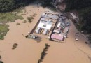 Enxurrada alaga presídio em SC e 13 presos aproveitam para fugir