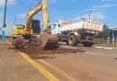 Obras de recuperação e pavimentação de ruas são iniciadas no município
