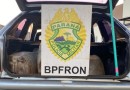 BPFRON apreende veículo carregado com combustível em Santo Antônio do Sudoeste-PR