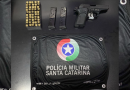 Polícia Militar apreende arma de fogo e produtos de descaminho em operação contra crimes transfronteiriços