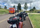 Acidente entre motociclistas deixa dois feridos na BR-163