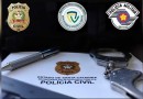 Troca de informações entre PCSC e PMSP resulta na prisão de dois foragidos que colocaram fogo em veículo de policial civil