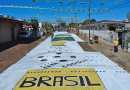 APAE Novos Horizontes transforma rua em palco de cores e esperança no clima da Copa do Mundo