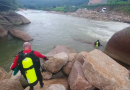 Menina de 4 anos é procurada após escorregar de pedra e cair em rio em SC