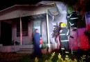 Princípio de incêndio é registrado em residência na Av. Washington Luiz